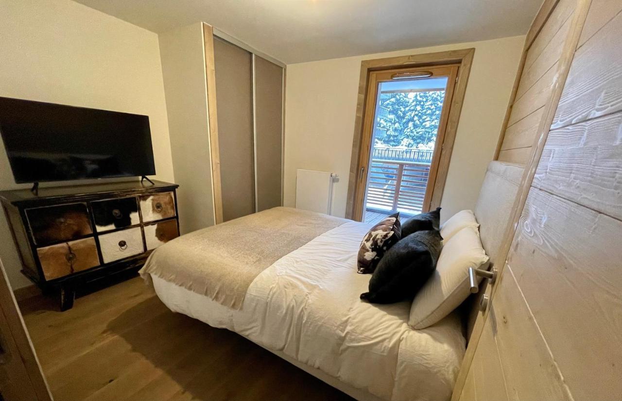 Appartement De Standing Plein Centre Station, 50M Des Pistes Les Gets Buitenkant foto